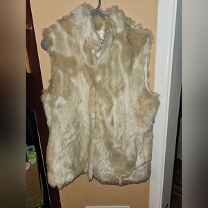 JACK BB Dakota Faux Fur Vest SZ M
